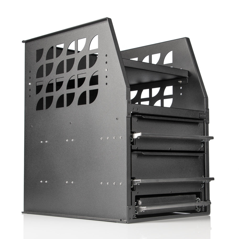 APX 4 Tier Bench, Drawer & Shelving Unit