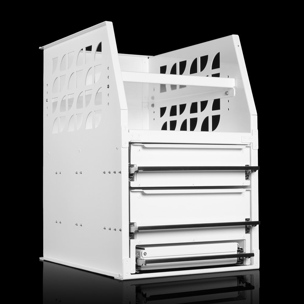 APX 4 Tier Bench, Drawer & Shelving Unit