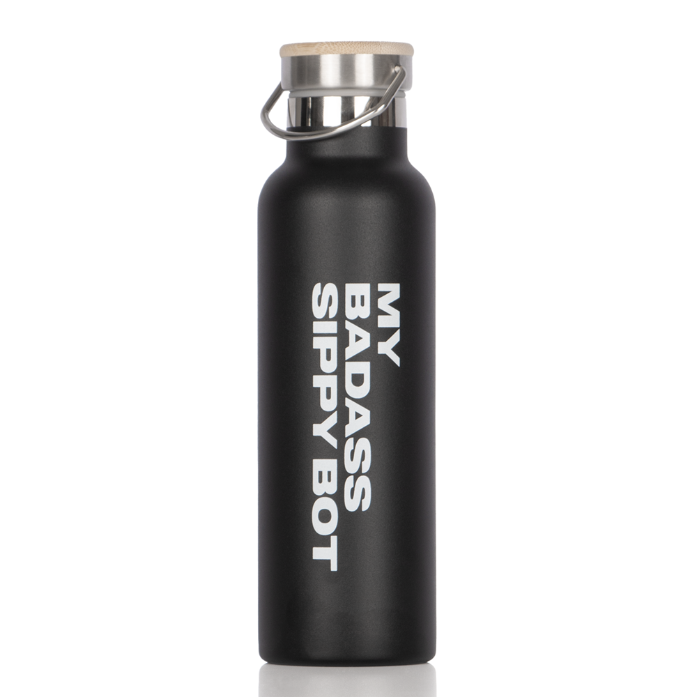 ArcPoint Industries 'Bad Ass Sippy Bot' Stainless Steel Drink Bottle