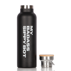 ArcPoint Industries 'Bad Ass Sippy Bot' Stainless Steel Drink Bottle